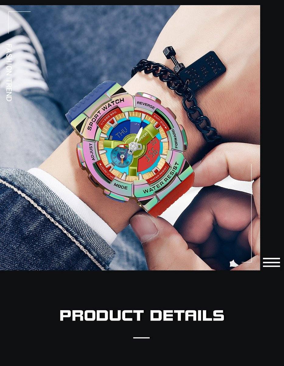 Fusion Dual Display Wristwatch for Men - Premium Watches from Dressmycell.com - Just $55.00! Shop now at Dressmycell.com Fusion Dual Display Wristwatch for Men - Premium Watches from Dressmycell.com - Just $55.00! Shop now at Dressmycell.com